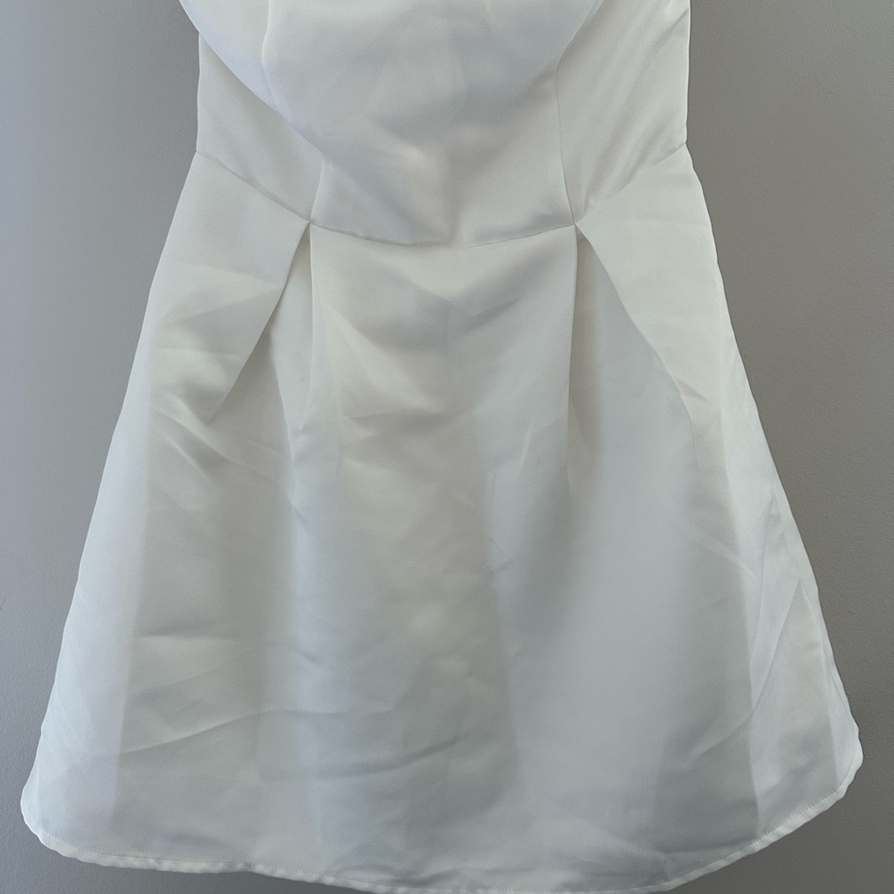 Princess Polly White Spader Corset Mini Dress